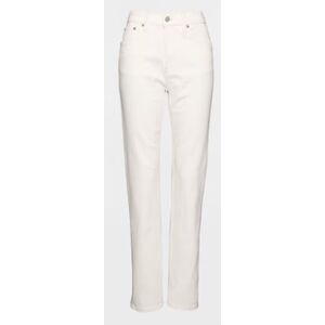Gap white women's jeans 6/28 Regular High rise 90s straight